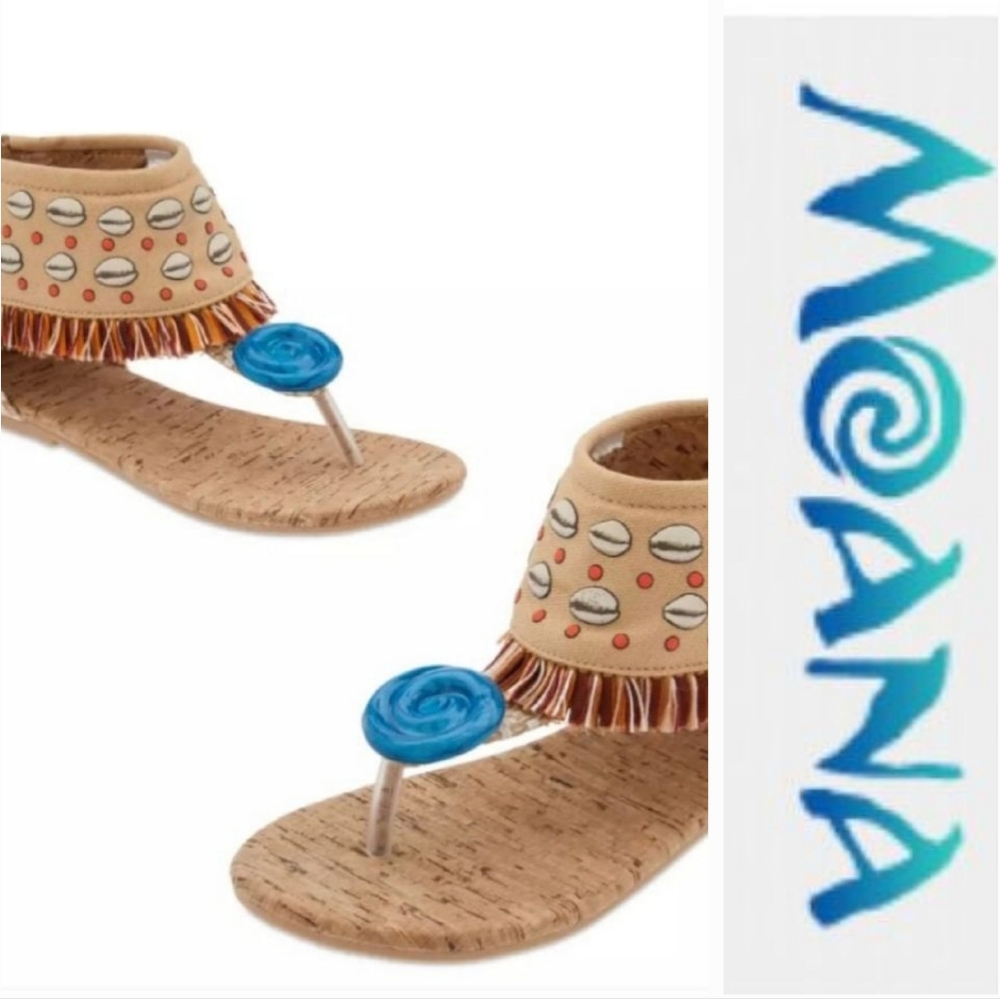 Disney princess castle Moana dress up sandals